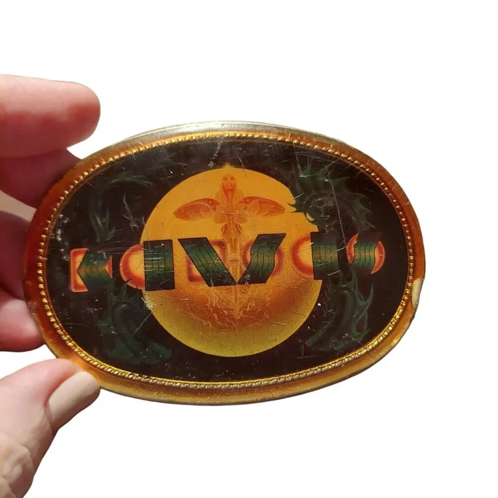 Vintage Kansas Collectible Belt Buckle Missing Bar 1977